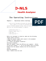 3D-NLS: The Operating Instructions