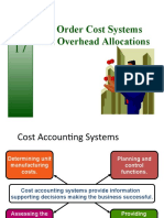 Job Order Cost Systems and Overhead Allocations: Mcgraw-Hill/Irwin