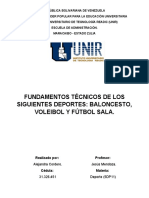 Trabajo Deporte