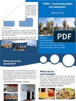 "IPERU - Tourist Information and Assistance": Arequipa