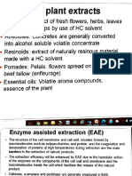 Aromatic Plant Extracts