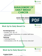 Management of Early Breast Cancer: Made Putra Sedana