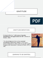 GRATITUDE: THE BENEFITS OF COUNTING BLESSINGS
