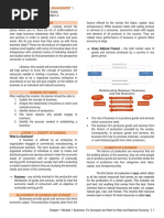 Chapter 1.1 Introduction To Business Management. (Notes) | PDF ...