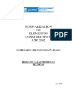 2002 - Normalización Elementos Constructivos - Mobiliario - Madrid