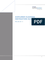 Aixplorer Cleaning Instruction Guide: PM - LAB.128 - A