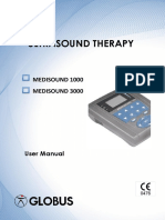 Ultrasound Therapy: Medisound 1000 Medisound 3000