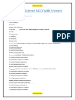 Decision Science MCQ With Answer PDF