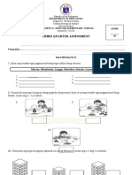 Third Quarter Assessment With Tos