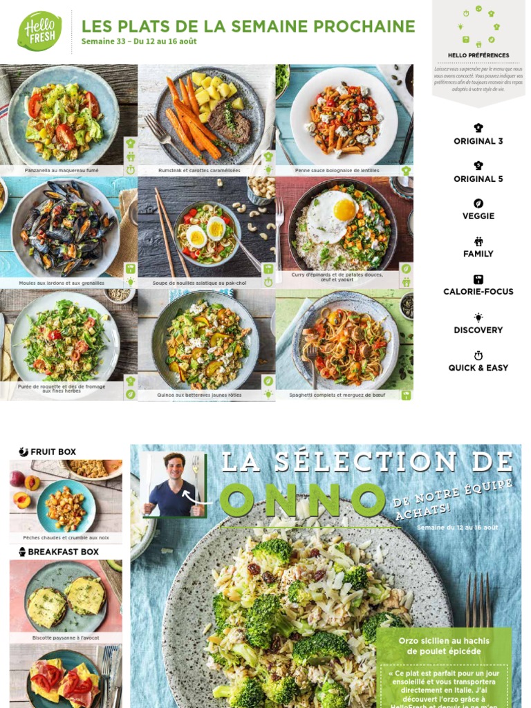 HelloFresh 2017 W32 Receptenkaarten ALL FR | PDF | sauce | Curry