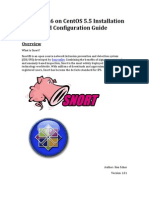 Install Snort 2.8.6 On CentOS 5.5