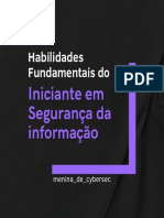 Habilidades Fundamentais Iniciante em Segurança Da Informação