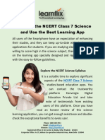 Research The NCERT Class 7 Science and Use The Best Learning App