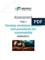 Assessment Task 1 - BSBSUS511 V1.1