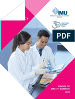 Medical Biotechnology: School of Health Sciences 2022