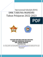 Kurikulum Operasional Sekolah 2022-2023 SMK Taruna Mandiri Sukabumi