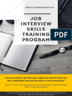 Job Interview Skills Training Program