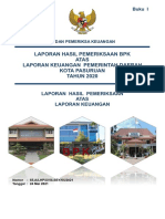 LHP LKPD Kota Pasuruan TA 2020