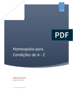 Homeopatia para mais de 50 condições