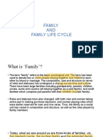 Family and Family Life Cycle