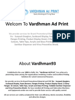 Welcom To Vardhman Ad Print