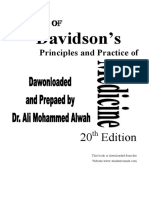 davidson - mcq - 20th Edition مدونة كل العرب الطبية