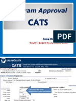 Program Approval: Using The CATS System