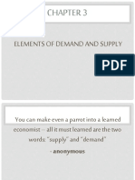 Chapter 3 - Elements of Demand and Supply