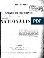 Barrès Maurice - Scènes Et Doctrines Du Nationalisme