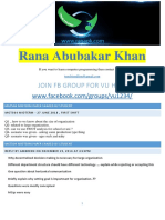 Rana Abubakar Khan: Join FB Group For Vu Help