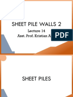 14 Sheet Piles 2 - Clay