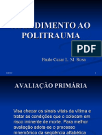 Avaliação primária e atendimento ao politrauma