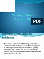 International MKT Lesson Plan