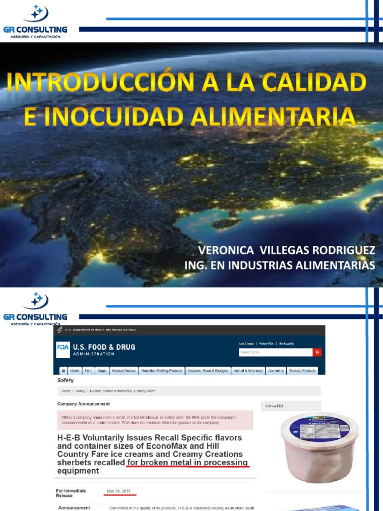 Calidad e Inocuidad Alimentaria | PDF | Análisis de Riesgo y Puntos ...