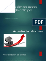 Actualizacion de Costos