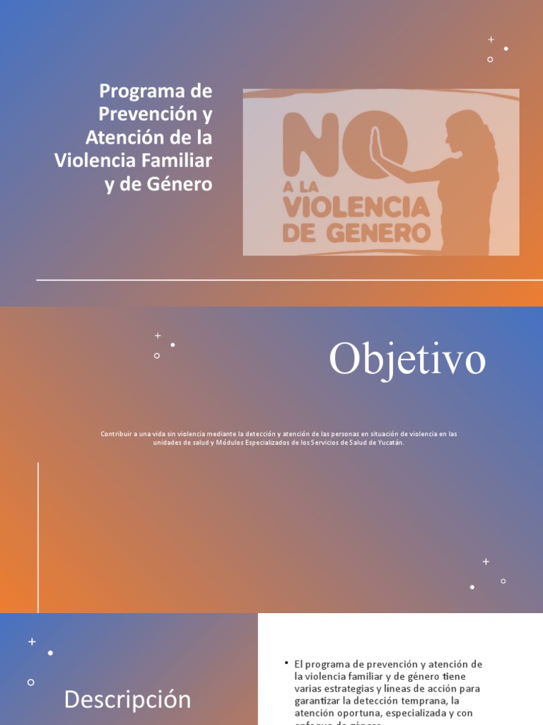 Programa de Prevención y Atención de La Violencia | PDF | Estilo de vida