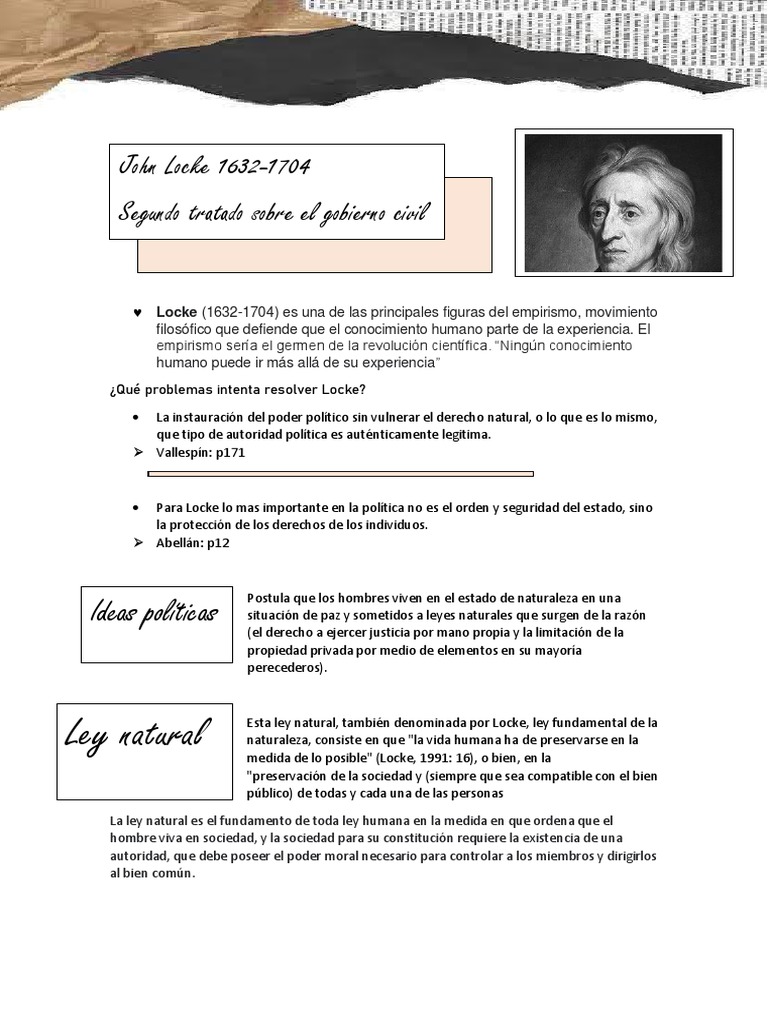 John Locke y el origen del liberalismo político a través de la teoría del estado de naturaleza