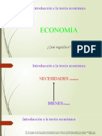 Introducción A La Teoría Económica I.1