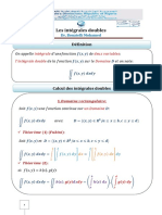 Résumé Sur Intégrales Double + Exo+sol