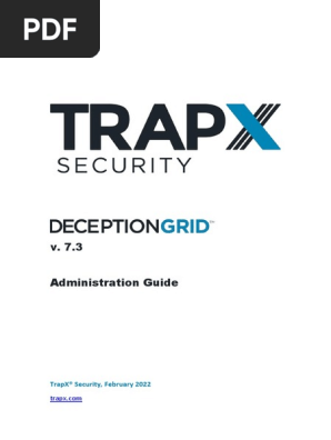 DeceptionGrid 7.3 Administration Guide