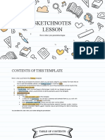 Sketchnotes Lesson Blue Variant