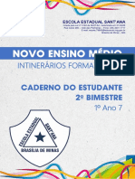 Caderno Do Estudante 2ºbim Turma 7 Eesantana Brasilia de Minas