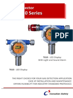 Model T610 Series: Toxic Gas Detector