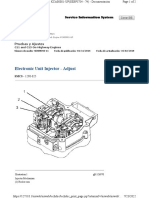 calibracion inyectores C11