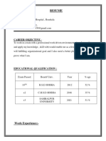 Abhiram RESUME