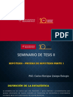 Clase 9 - Seminario de Tesis II