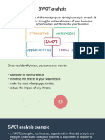 Presentation Class SWOT