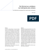 KAPP, Silke. De Simmel ao cotidiano na metrópole pós-urbana. Cad. Metrop., São Paulo, v. 13, n. 26, pp. 439-450, juldez 2011 