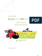 Baja Saeindia 2011 Rulebook