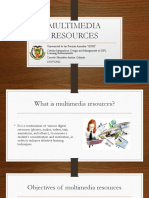 MULTIMEDIA RESOURCES FOR EFFECTIVE LEARNING